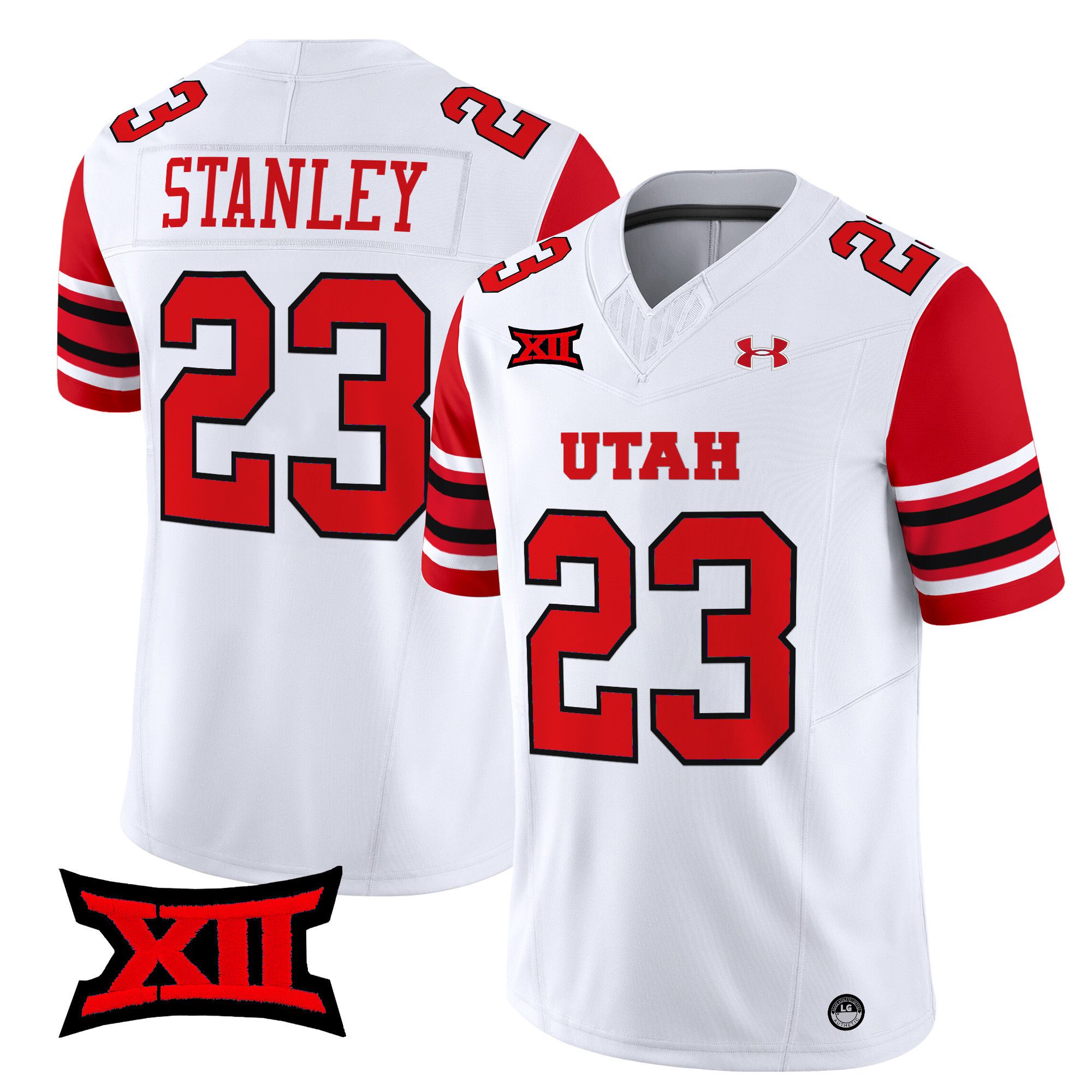 Men Utah Utes #23 Stanley White 2024 Vapor Limited NCAA Jersey->more ncaa teams->NCAA Jersey